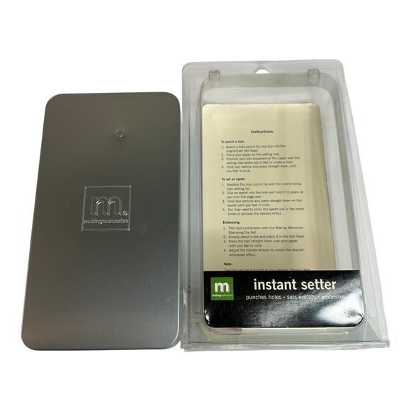 Making Memories Instant Setter Tool Scrapbooking Paper Crafts Multi Purpose Tool - Picture 5 of 5